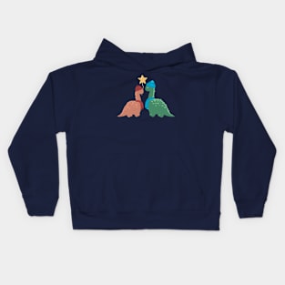 Christmas Dinos Kids Hoodie